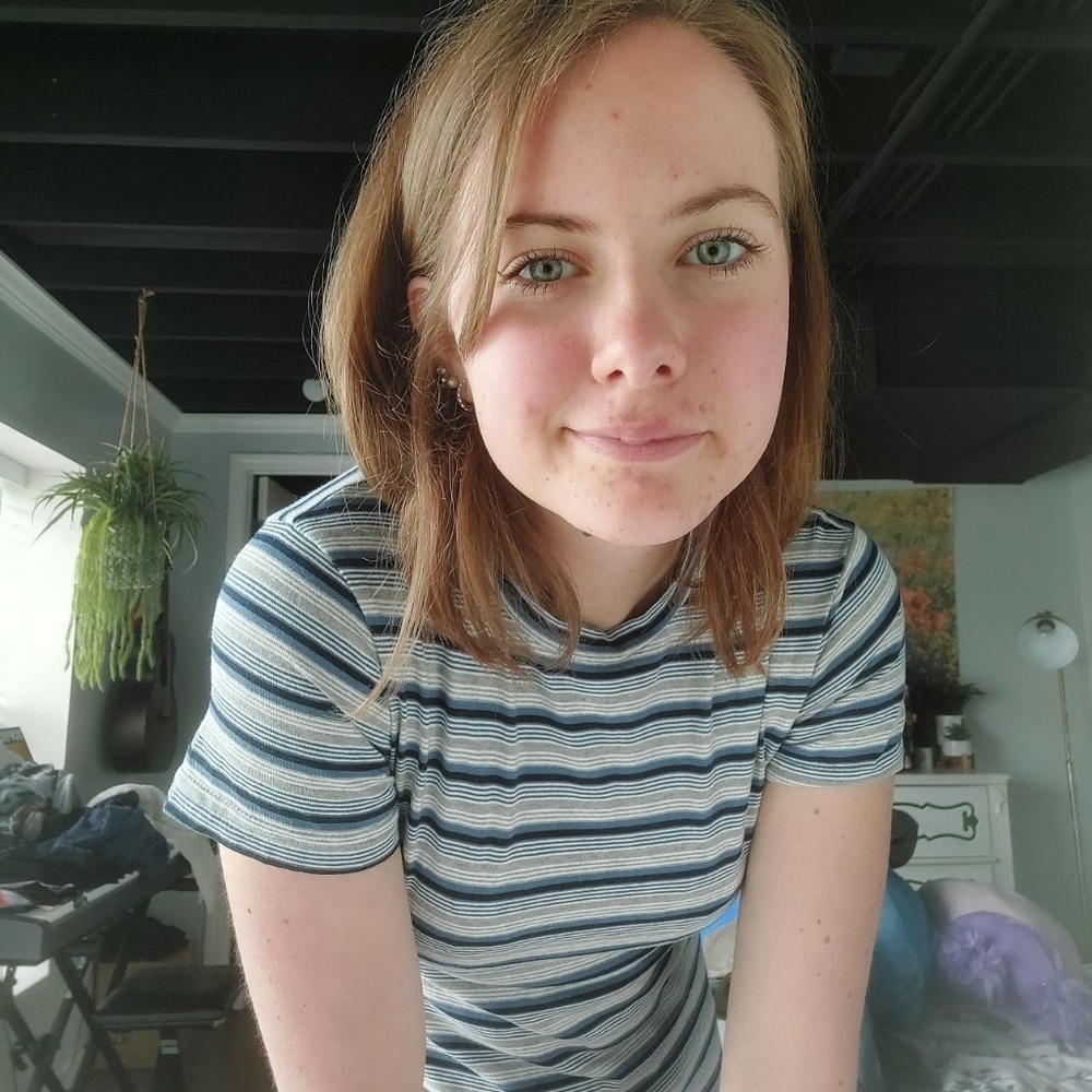 Blue Striped Dress